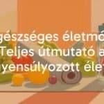 A balanced healthy lifestyle, fresh fruits and vegetables, yoga mat, water bottle, sunlight, vibrant colors, illustrative style.