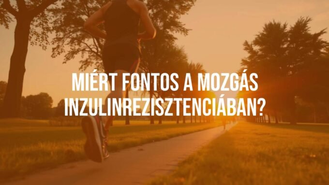 A person jogging in a park during sunset, symbolizing exercise for insulin resistance, vibrant and motivational atmosphere, realistic.