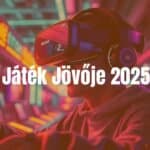 Futuristic VR gaming setup in 2025, high-tech VR headset and controllers, immersive digital world, neon lights, cyberpunk vibe, realistic.