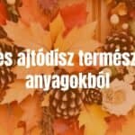 Autumn door decor made of natural materials like leaves, pine cones, and dried flowers, warm and cozy atmosphere, rustic style, realistic.